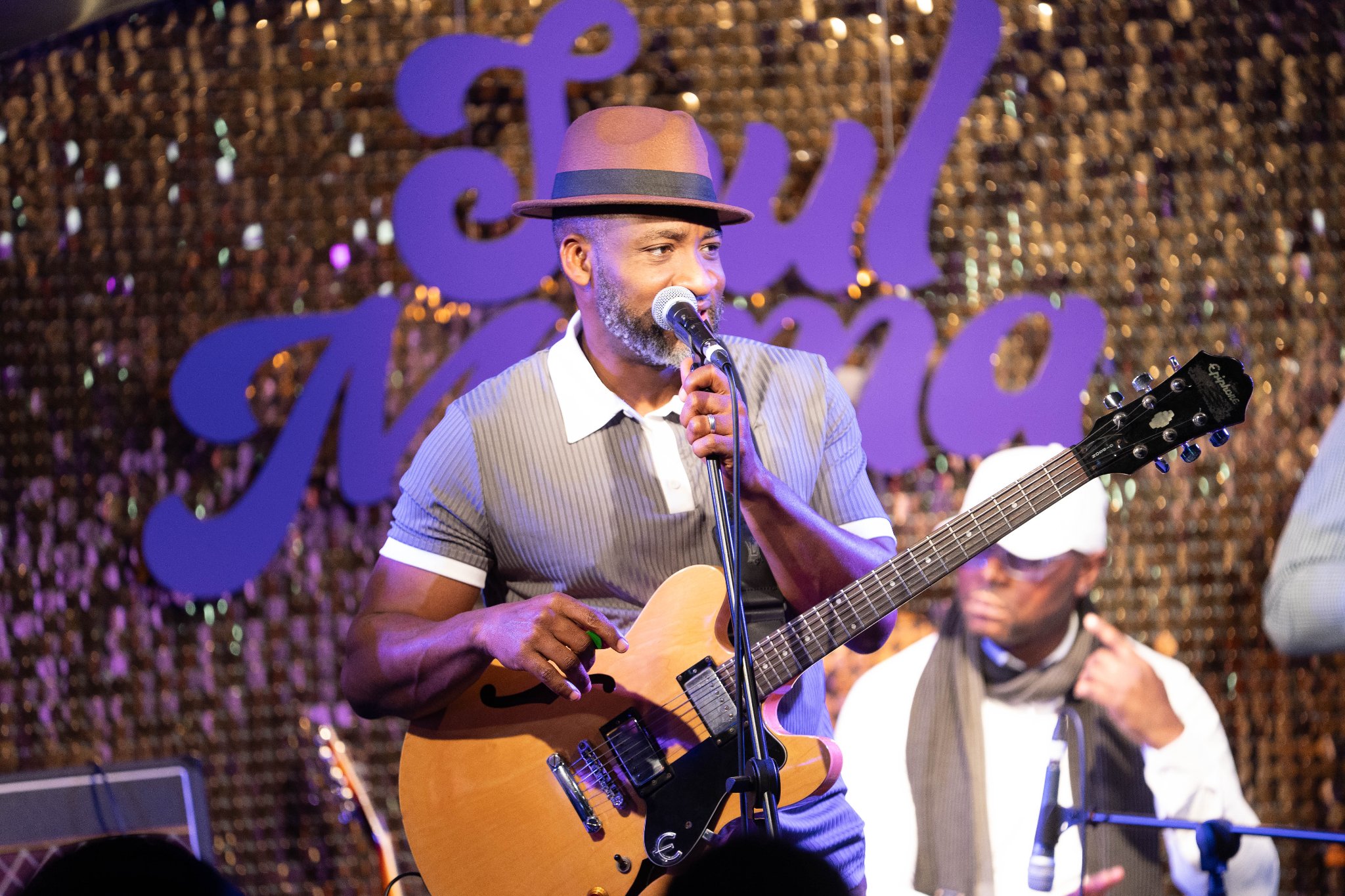 Soulful Stage Performance